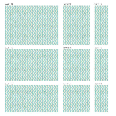 Okenska folija vitraž za zasebnost Modri ​​cikcak