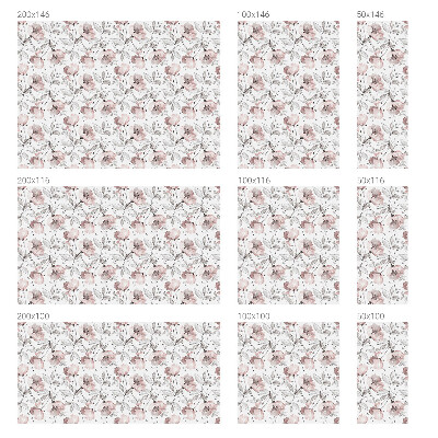 Folija za okna proti soncu Listi vrtnice