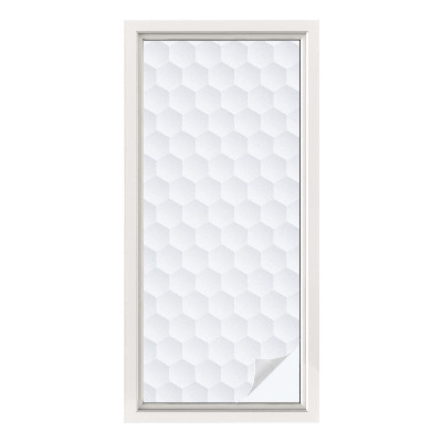 Dekorativna folija za steklo vitraž Beli mozaik