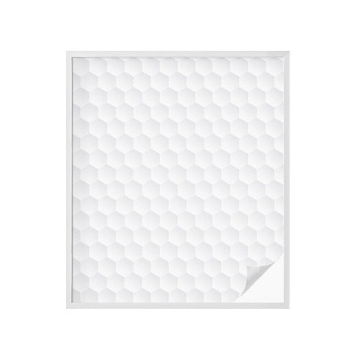 Dekorativna folija za steklo vitraž Beli mozaik