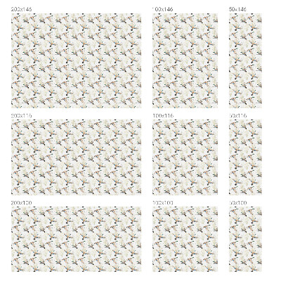 Mlečna folija za okna vitraž Ptice v naravi