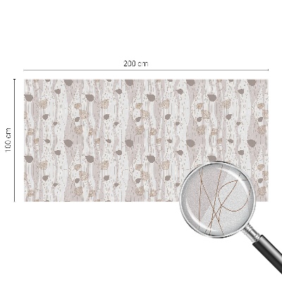 Okenska folija za zaščito pred pogledi Elegantni listi