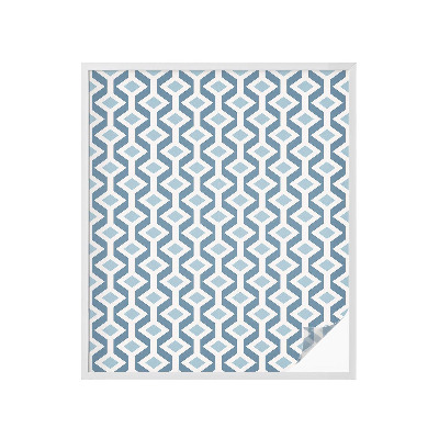 Okenska folija vitraž za zasebnost Geometrijski vzorec