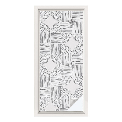 Okenska folija za zaščito pred pogledi Mirna simetrija