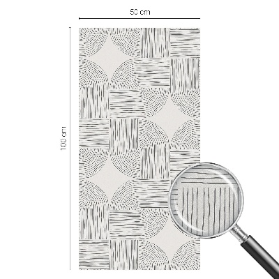 Okenska folija za zaščito pred pogledi Mirna simetrija