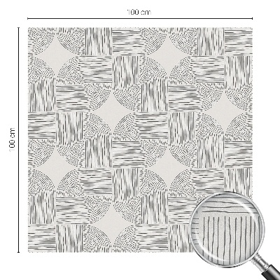 Okenska folija za zaščito pred pogledi Mirna simetrija