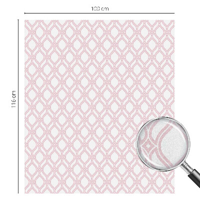 Folija za okna proti soncu Rožnate črte