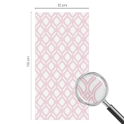 Folija za okna proti soncu Rožnate črte