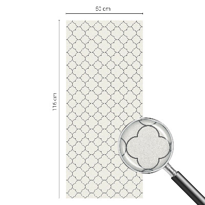 Dekorativna folija za steklo vitraž Preprosta eleganca