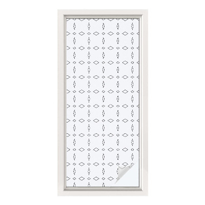 Folija za okna proti soncu Oblike rombov