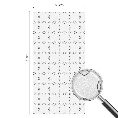 Folija za okna proti soncu Oblike rombov