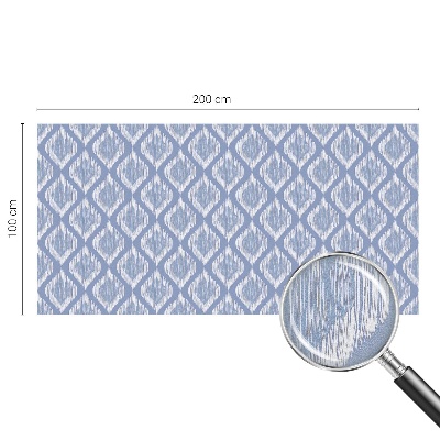 Okenska folija vitraž za zasebnost Etnični diamanti