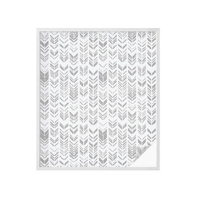 Mlečna folija za okna vitraž Vzorec puščice