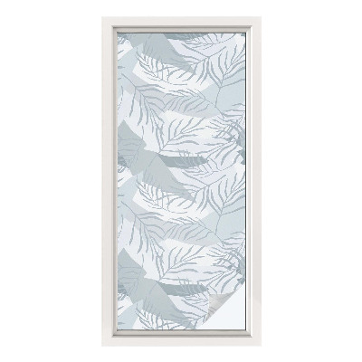 Dekorativna folija za steklo vitraž Nežni listi