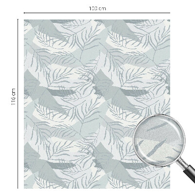 Dekorativna folija za steklo vitraž Nežni listi
