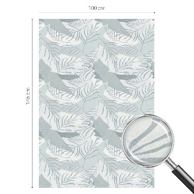 Dekorativna folija za steklo vitraž Nežni listi