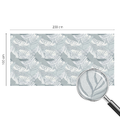 Dekorativna folija za steklo vitraž Nežni listi