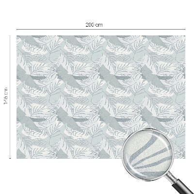 Dekorativna folija za steklo vitraž Nežni listi