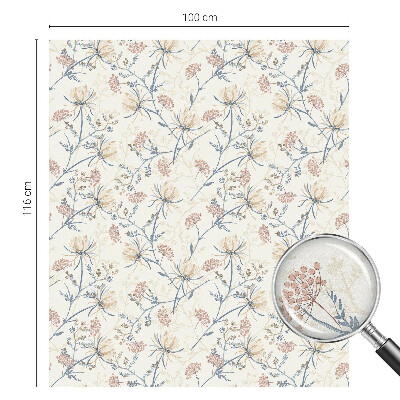 Okenska folija za zaščito pred pogledi Rože harmonije