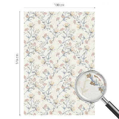 Okenska folija za zaščito pred pogledi Rože harmonije