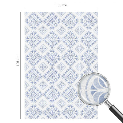 Mlečna folija za okna vitraž Geometrijski vzorec