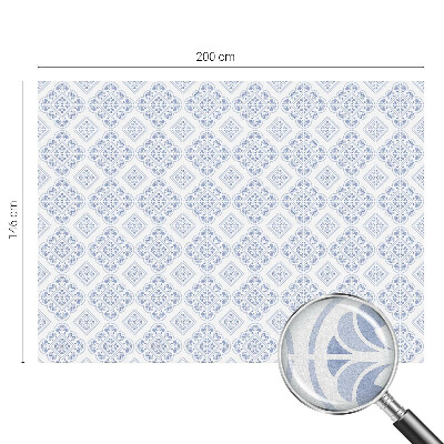 Mlečna folija za okna vitraž Geometrijski vzorec