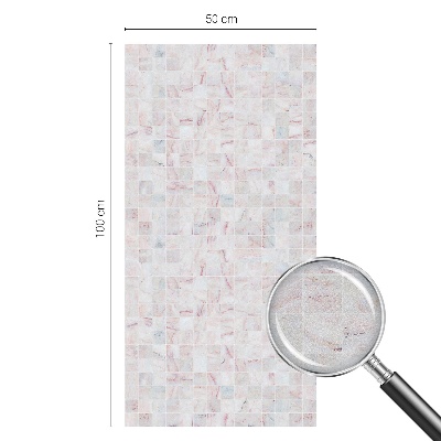 Folija za okna proti soncu Kamniti mozaik