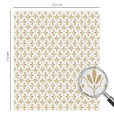 Dekorativna folija za steklo vitraž Eleganca rastlin