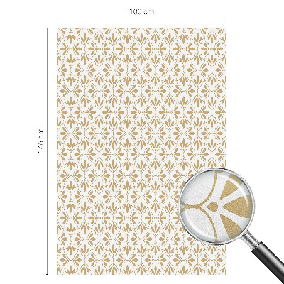 Dekorativna folija za steklo vitraž Eleganca rastlin