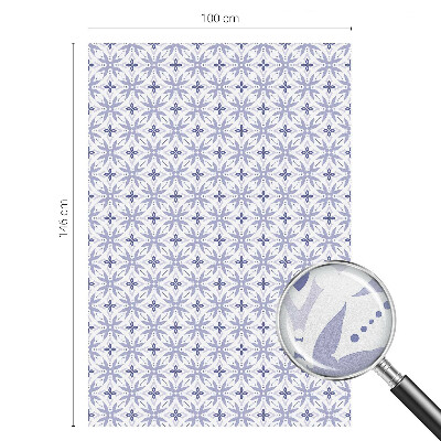 Okenska folija za zaščito pred pogledi Vijolični vzorci