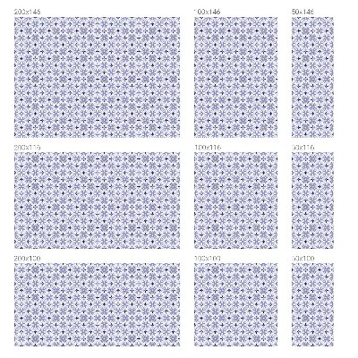 Okenska folija za zaščito pred pogledi Vijolični vzorci