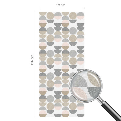 Okenska folija za zaščito pred pogledi Geometrijski vzorci