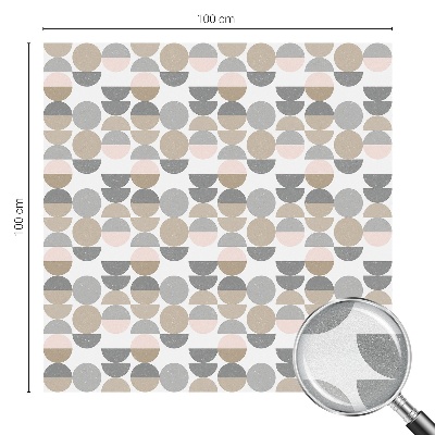 Okenska folija za zaščito pred pogledi Geometrijski vzorci