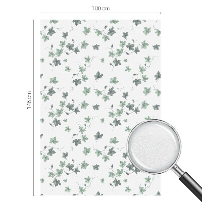 Okenska folija vitraž za zasebnost Zelena trta