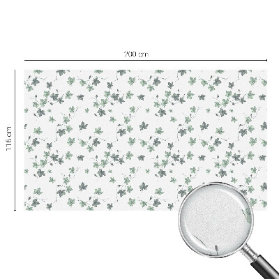 Okenska folija vitraž za zasebnost Zelena trta