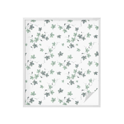 Okenska folija vitraž za zasebnost Zelena trta