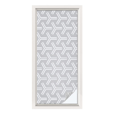 Okenska folija za zaščito pred pogledi Minimalistične linije