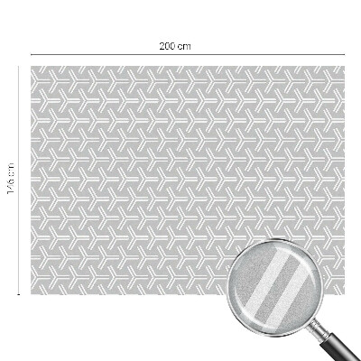 Okenska folija za zaščito pred pogledi Minimalistične linije