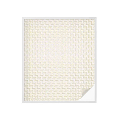 Dekorativna folija za steklo vitraž Eleganca ribje kosti