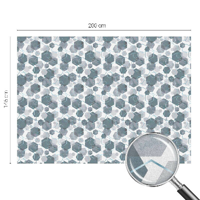 Folija za okna proti soncu Geometrični šesterokotniki