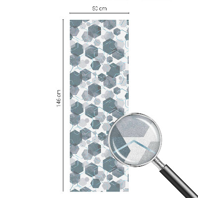 Folija za okna proti soncu Geometrični šesterokotniki