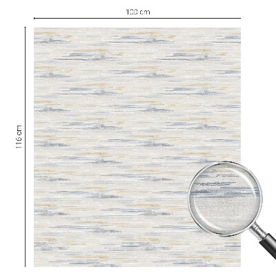 Okenska folija vitraž za zasebnost Abstraktne črte