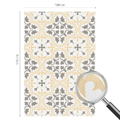 Dekorativna folija za steklo vitraž Rastlinski vzorci