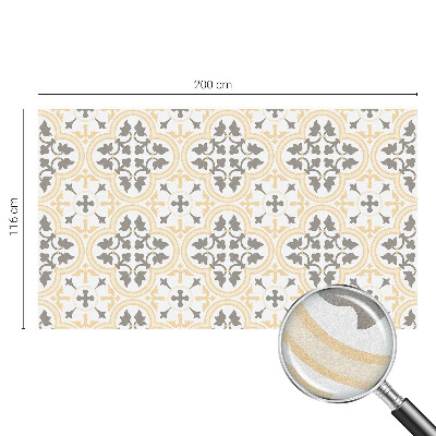 Dekorativna folija za steklo vitraž Rastlinski vzorci