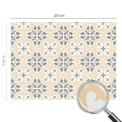 Dekorativna folija za steklo vitraž Rastlinski vzorci