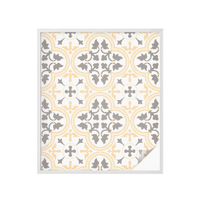 Dekorativna folija za steklo vitraž Rastlinski vzorci