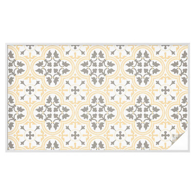 Dekorativna folija za steklo vitraž Rastlinski vzorci