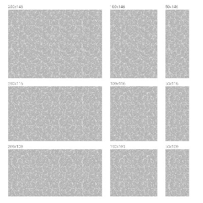 Okenska folija vitraž za zasebnost Listnata eleganca