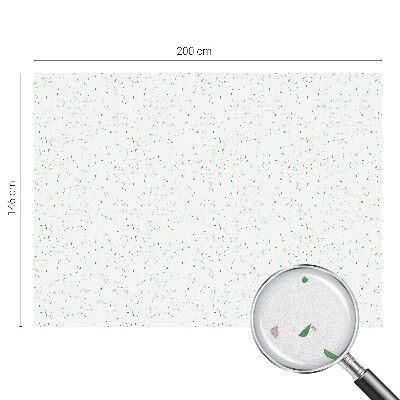 Mlečna folija za okna vitraž Razpršeni elementi