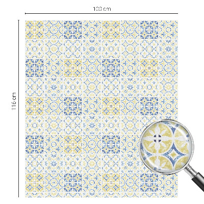Dekorativna folija za steklo vitraž Klasične ploščice